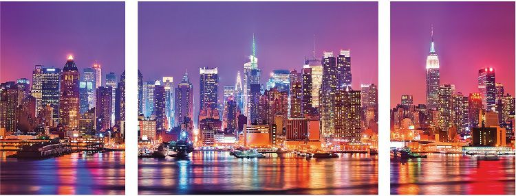 Ravensburger Triptychon Puzzle New York für 11,98€ (statt 15€)