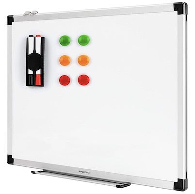 Amazon Basics magnetisches Whiteboard mit Aluminiumleisten für 17€ (statt 23€)