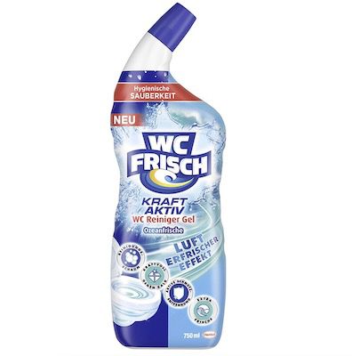 3x WC FRISCH WC Reiniger Gel Ozeanfrische für 3,90€ (statt 6€)   Prime Sparabo