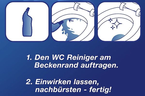 3x WC FRISCH WC Reiniger Gel Ozeanfrische für 3,90€ (statt 6€)   Prime Sparabo