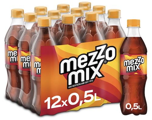 12x 500ml Mezzo Mix Mischgetränk ab 10,46€ (statt 13€) zzgl. Pfand