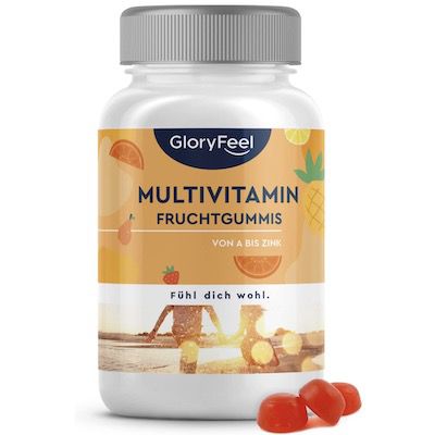 60er Dose GloryFeel Multivitamin Fruchtgummis für 4,74€ (statt 10€)