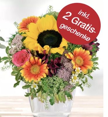 40€ Blumenhaus Ehrend Gutschein für nur 26,99€ + gratis Lindt-Schokolade &#038; Perlwein