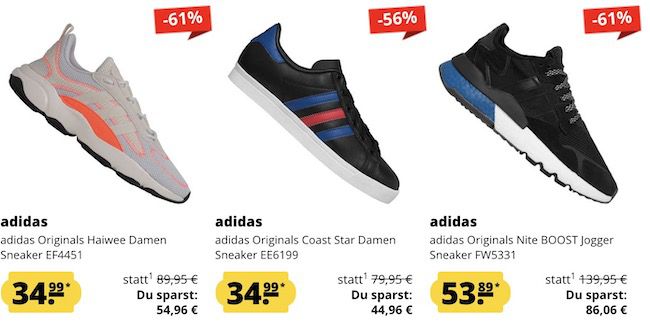 SportSpar: bis  90% auf adidas, Puma, Asics   z.B. adidas AlphaBOOST Primeblue 41,99€ (statt 69€)