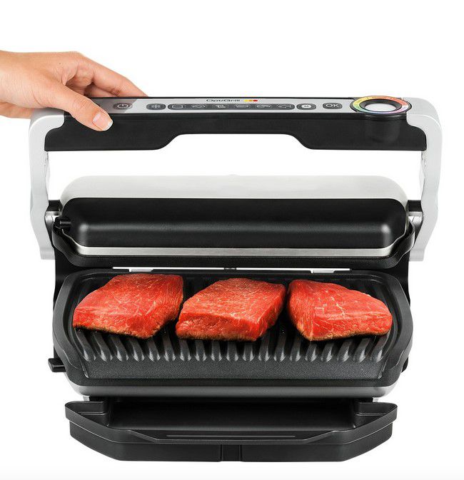 Tefal GC705MS.99 OptiGrill inkl.Steakmesser Set für 134,90€ (statt 180€)