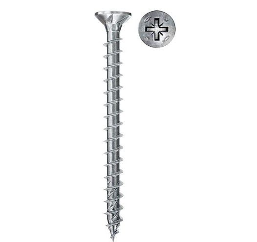 100 fischer PowerFast II CZF 3,0 x 25 Kreuzschlitzschrauben für 2,79€ (statt 7€)