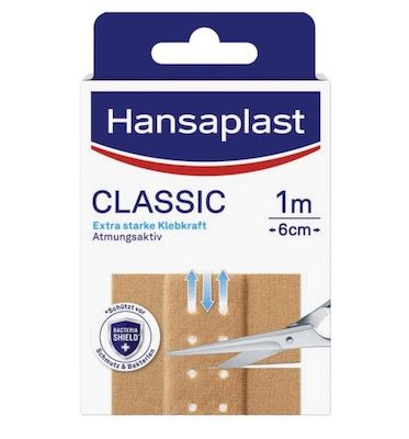 Hansaplast Classic zuschneidbare Wundpflaster für 1,56€   Prime