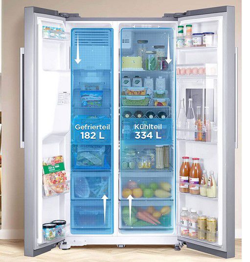 Midea KS EIX 6.23 Side by Side Kühlschrank für 829€ (statt 999€)