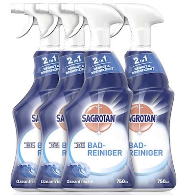 4x Sagrotan Bad Reiniger Ozeanfrische für 8,99€ (statt 12€)