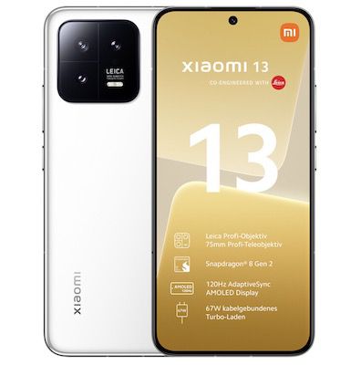 Xiaomi 13 5G für 79€ + Vodafone Allnet 15GB LTE für 29,99€ mtl. + 50€ Bonus