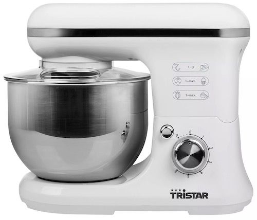 Fehler? Tristar MX 4817 Küchenmaschine mit 5L Edelstahl Rührschüssel für 35€ (statt 103€)