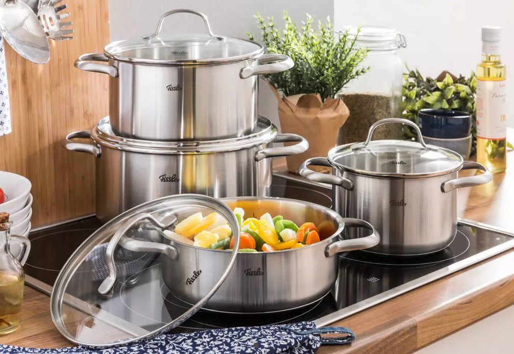 Fissler San Francisco Topfset, 4 tlg auch Induktion für 99,99€ (statt 160€)