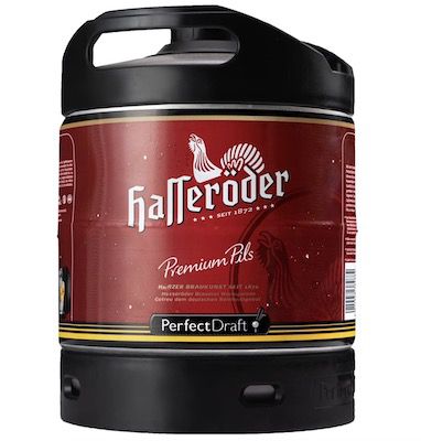 6L Hasseröder Premium Pils Perfect Draft Fassbier für 14,66€ (statt 18€) Prime + Pfand