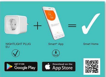 Ledvance Smart+ BT Steckdose + Nachtlicht für 9,99€ (statt 15€)