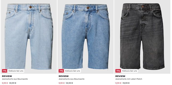 REVIEW Jeansshorts aus Baumwolle ab 7,99€ (statt 32€)