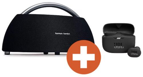 Harman Kardon Go + Play + JBL Tune 130NC für 234€ (statt 302€)