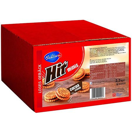 2,2 Kg Bahlsen Hit Minis Doppelkekse ab 11,99€ (statt 20€)