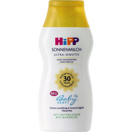 HiPP Babysanft Sonnenmilch, LSF 30, 200ml ab 5,63€ (statt 10€)   Prime