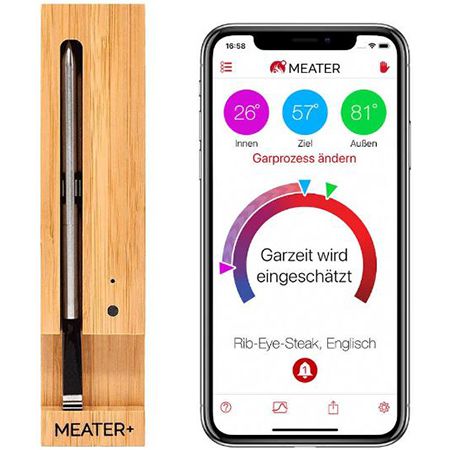 Meater Plus Smartes Fleischthermometer für 69€ (statt 83€)