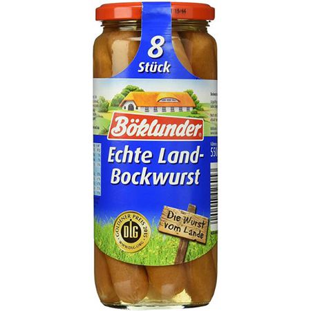 Böklunder echte Landbockwurst, 360g, 8Stk. ab 3,22€   Prime Sparabo