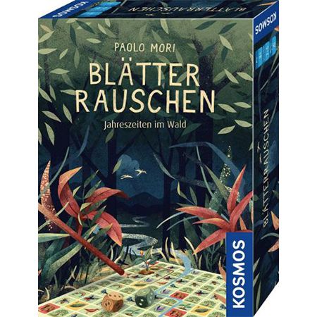 Kosmos Blätterrauschen   Jahreszeiten im Wald, Roll & Write Spiel für 6€ (statt 13€)   Prime