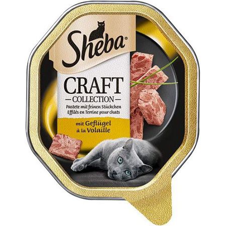 22er Pack Sheba Craft Collection Pastete, Geflügel ab 8,71€ (statt 11€)   Prime