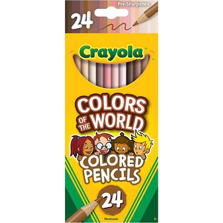 24er Pack Crayola Colours of the World Buntstifte in Hautfarben für 3,49€ (statt 8€)   Prime