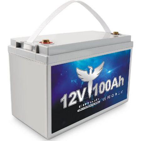 Elfhub LifePO4 Batterie mit 100Ah, 12V für 247,20€ (statt 300€)