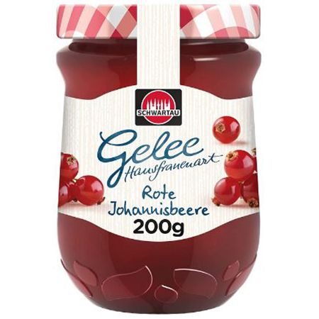 Schwartau Gelee Rote Johannisbeere, 200g ab 1,67€ (statt 2,29€)   Prime Sparabo