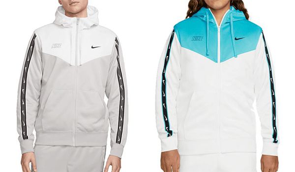 Nike Sportswear Repeat Kapuzenjacke in 5 Designs für je 49,99€ (statt 60€)