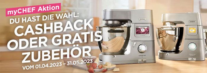 Kenwood KWL90.244 Titanium Chef Patissier XL für 599€ (statt 729€) + 80€ Cashback