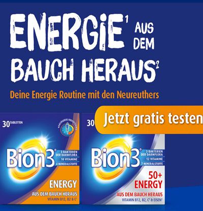 Bion3 Energy* kostenlos ausprobieren