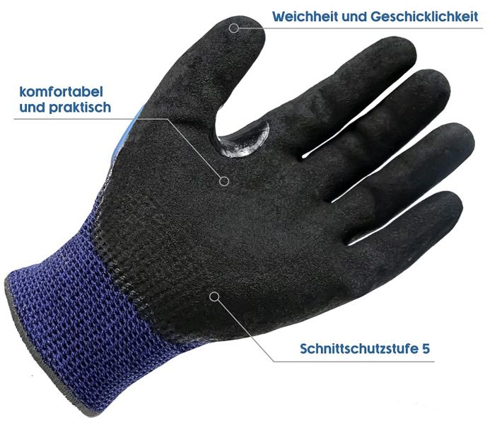 ANDANDA Schnittschutzhandschuhe für 5,39€ (statt 18€)