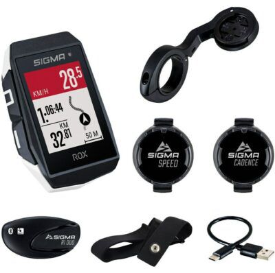 Sigma ROX 11.1 EVO GPS Sensor Set white Fahrradtacho für 103,53€ (statt 114€)