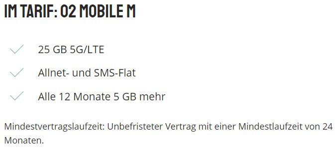 Google Pixel 7 128GB + Pixel Buds Pro für 1€ + o2 Mobile M 25GB 5G/LTE für 37,99€ mtl.