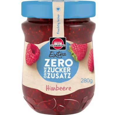 Zuckerfreier Fruchtaufstrich Schwartau Extra Zero Himbeere für 2,09€ (statt 3€)