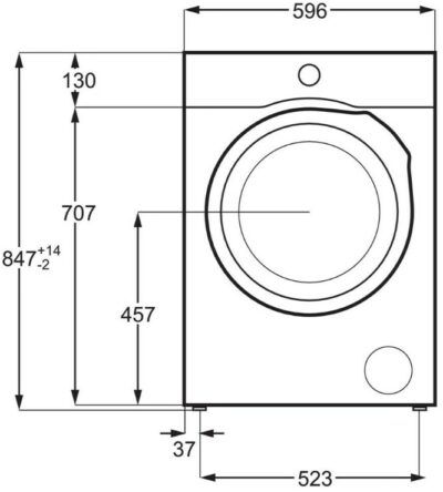 AEG 8Kg Waschmaschine mit Energieeffizienz A (A bis G) für 428,99€ (statt 475€)