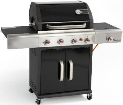 Landmann Triton 4.1 coaL Gas  und Holzkohlegrill für 434€ (statt 699€)