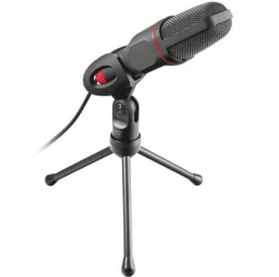 Trust GXT 212 Mikrofon mit Stativ für PC & Playstation für 19,99€ (statt 24€)