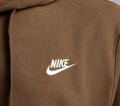 Nike NSW Club Fleece Hoody in Cacao für 27,99€ (statt 40€) M bis XL