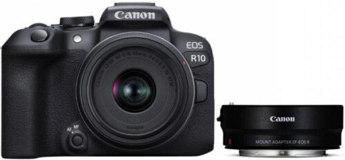 CANON EOS R10 Kit + RF S 18 45mm Objektiv für 799€ (statt 949€) + 60€ Cashback möglich