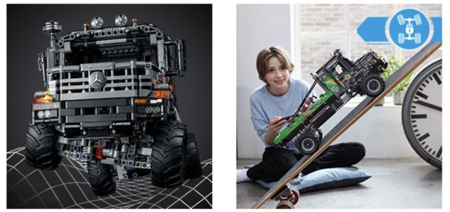 LEGO Technic 4×4 Mercedes Benz Zetros für 177,40€ (statt 218€)