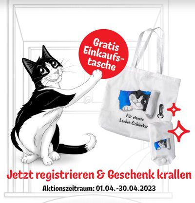 Mit dem FELIX® Club eine Einkaufstasche gratis   nur für Neuanmeldungen