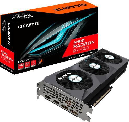 Gigabyte Radeon RX 6600 EAGLE Grafikkarte + Last of us Part 1 für 234,89€ (statt 267€)