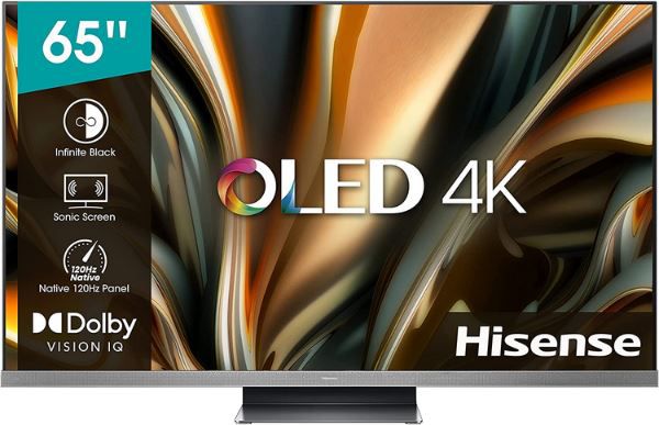 Hisense 65A9H 65 OLED 4K UHD Smart TV mit 120Hz für 1.499€ (statt 1.999€)