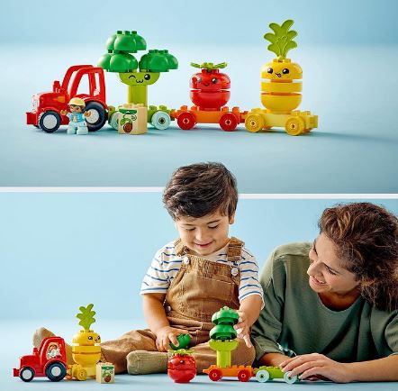 LEGO Duplo 10982 Obst  und Gemüse Traktor für 12,99€ (statt 18€)   Prime