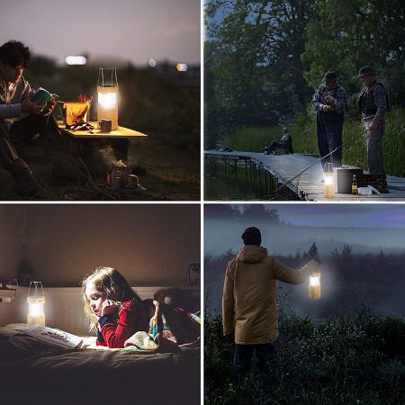 Rocam Solar LED Campinglampe mit 3.000mAh Akku für 19,99€ (statt 33€)