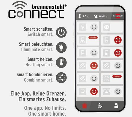 Brennenstuhl Connect WLAN Steckdose für 10,99€ (statt 21€)