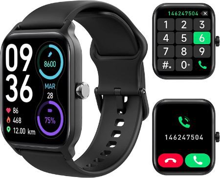 Gydom 1,8 Alexa Smartwatch mit Fitnesstracker für 24,29€ (statt 54€)
