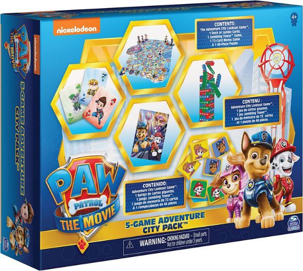 PAW Patrol Spielesammlung mit 5 Spielen für 14,99€ (statt 25€)   Prime